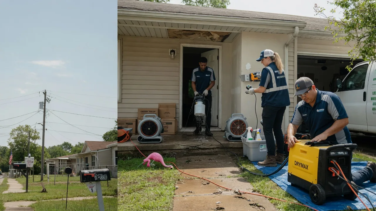 Storm Damage Water Removal in Lake Dallas, TX near me